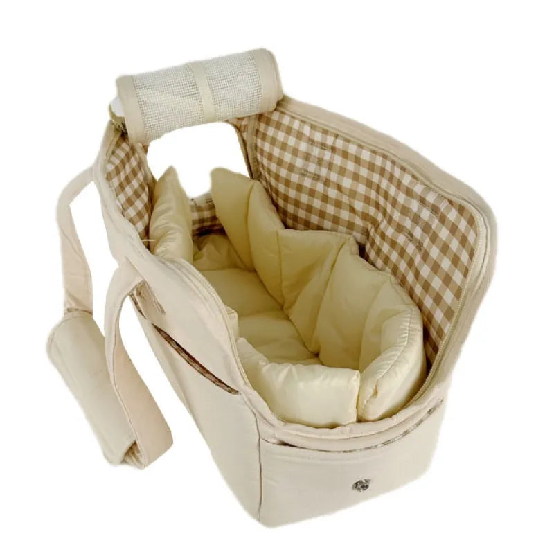 Durable Pet Carrier for Small Dogs & Cats