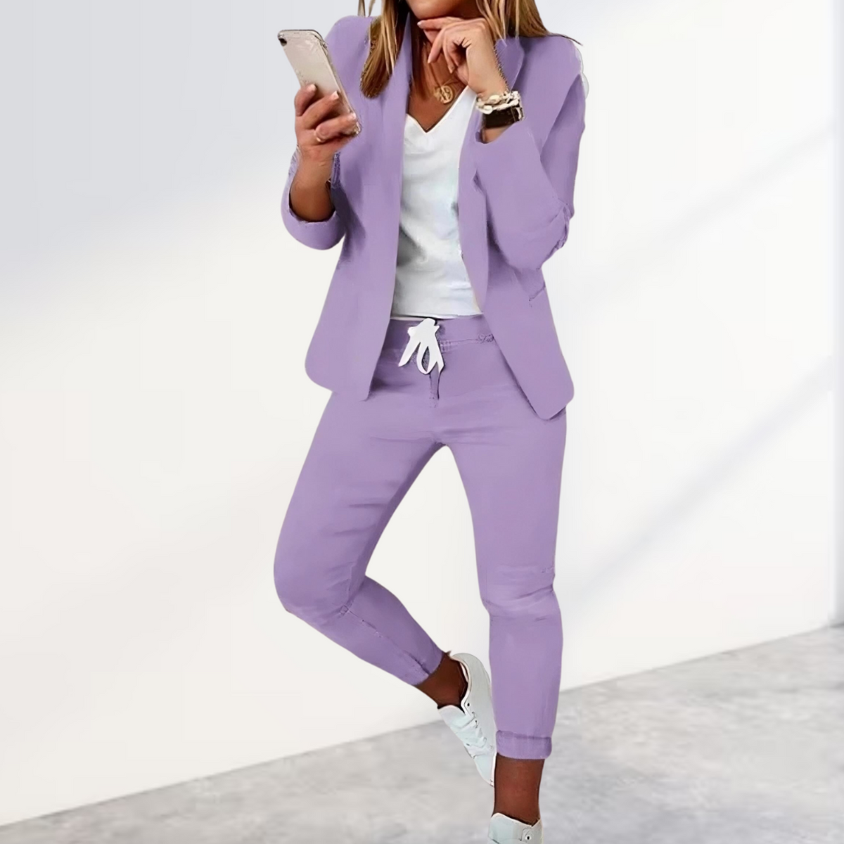 Polished Comfort Two-Piece Set