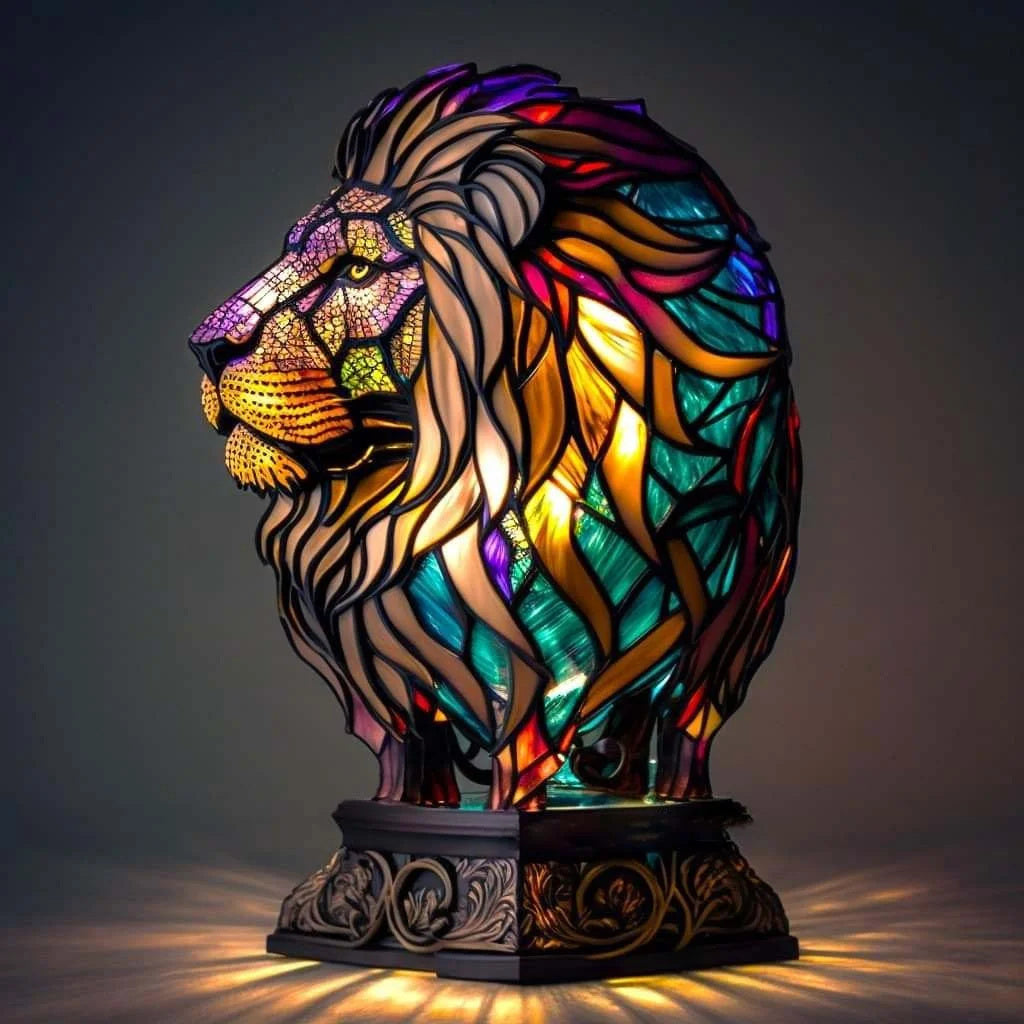 Stylish Decorative Lamp with Artistic Form and Ambient Light
