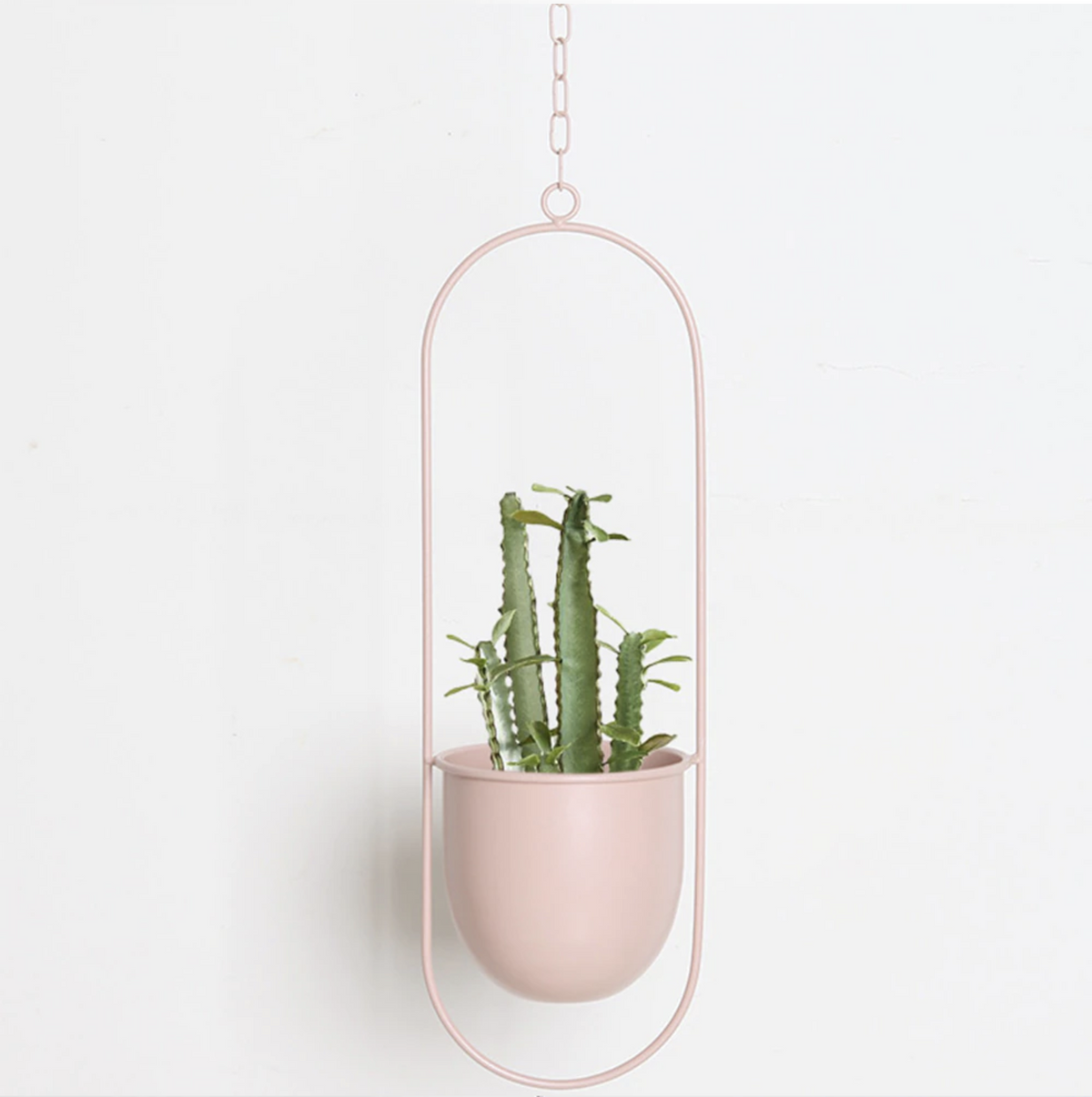 Modern plant holder with sleek minimalist form