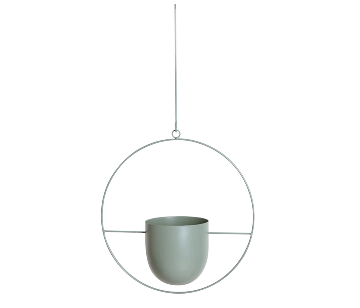 Modern plant holder with sleek minimalist form