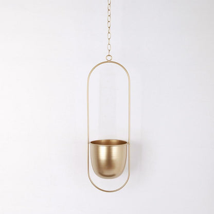 Modern plant holder with sleek minimalist form