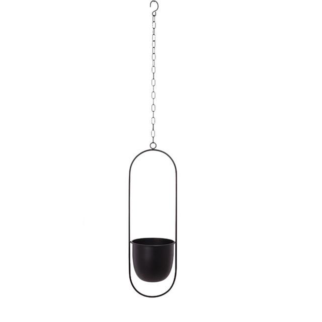 Modern plant holder with sleek minimalist form