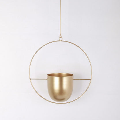 Modern plant holder with sleek minimalist form