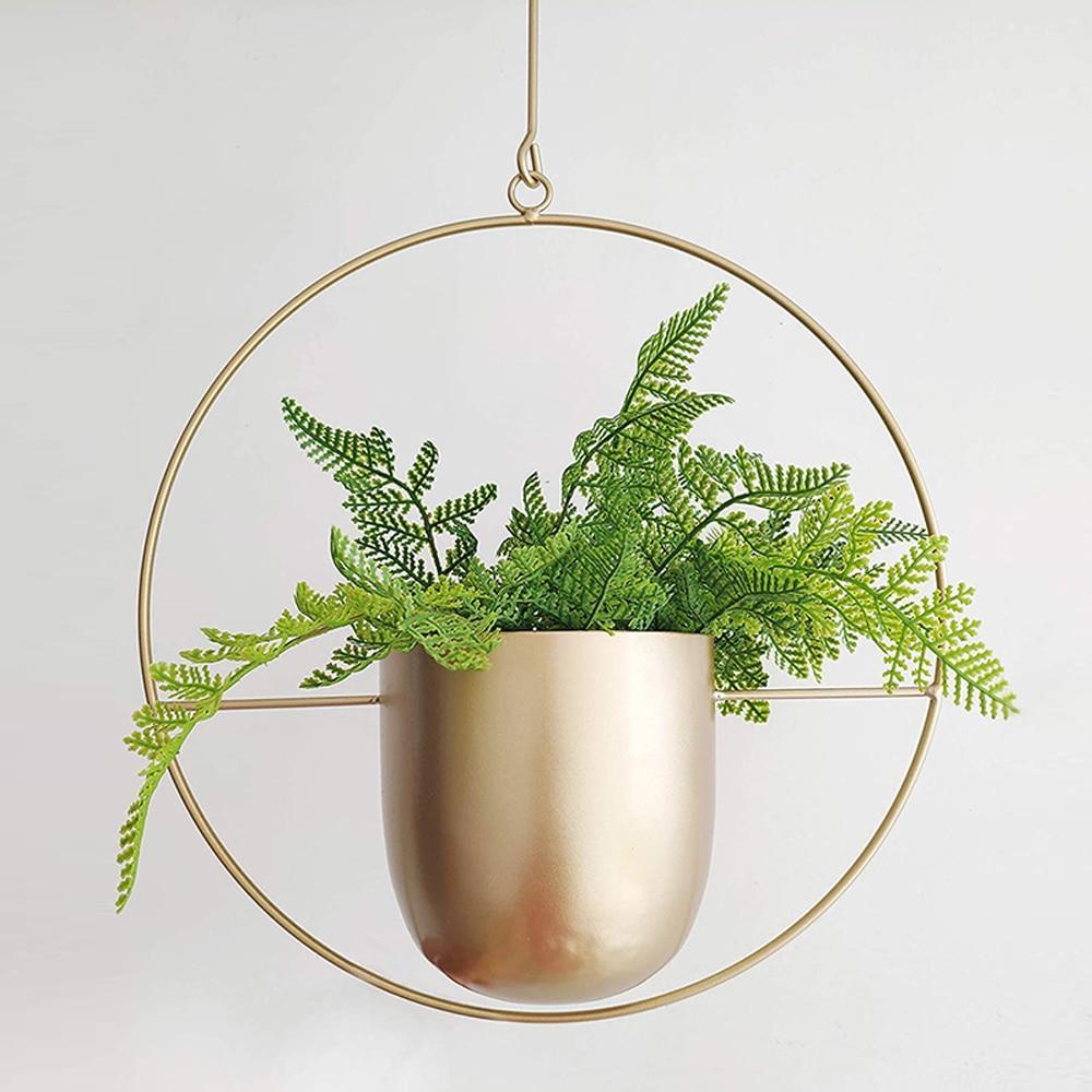 Modern plant holder with sleek minimalist form