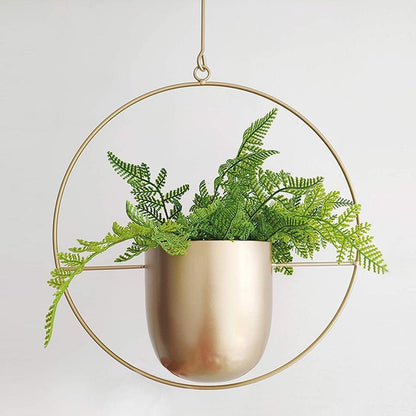 Modern plant holder with sleek minimalist form