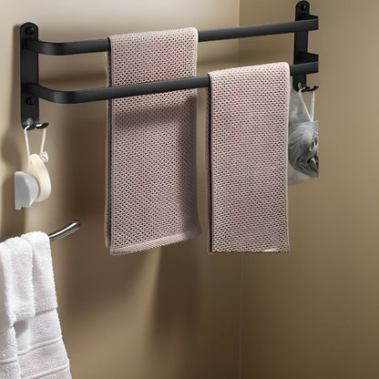 Stylish Wall-Mounted Towel Rack – Space-Saving for the Bathroom