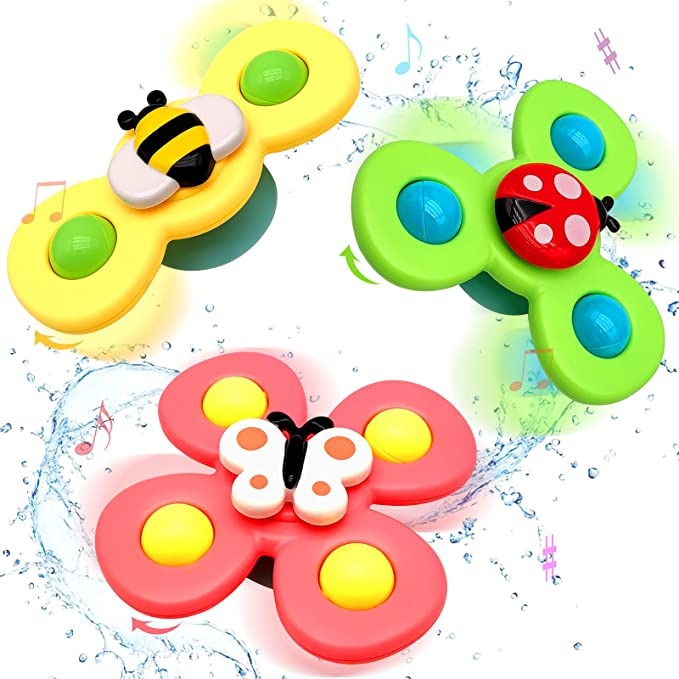 Suction Cup Spinner 3pcs