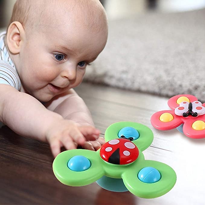 Suction Cup Spinner 3pcs