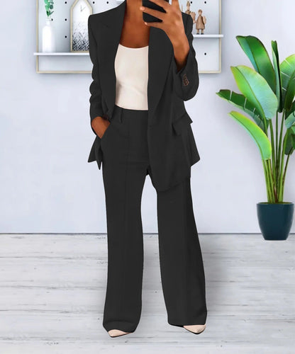 Polished Elegant Two-Piece Suit Set