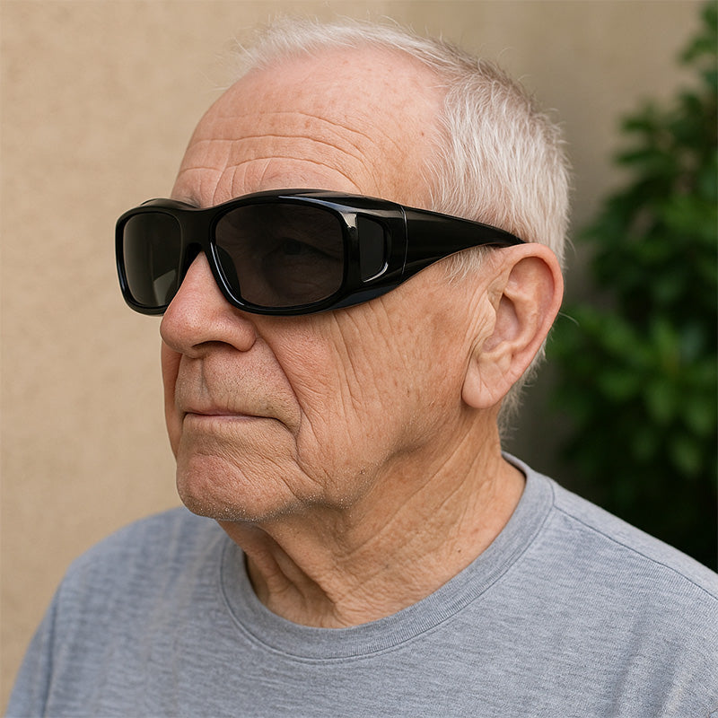 Sunglasses over glasses