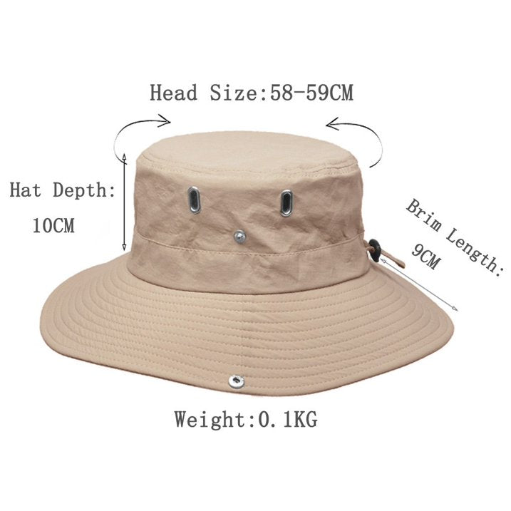SUNSAFE Hat - Breathable sun hat with UV protection for outdoor adventures