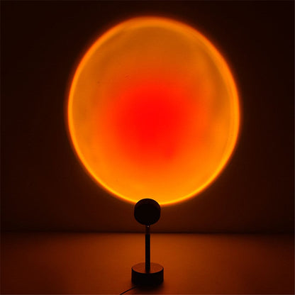 Ambient Glow Lamp | Projection of Warm Sunset Hues