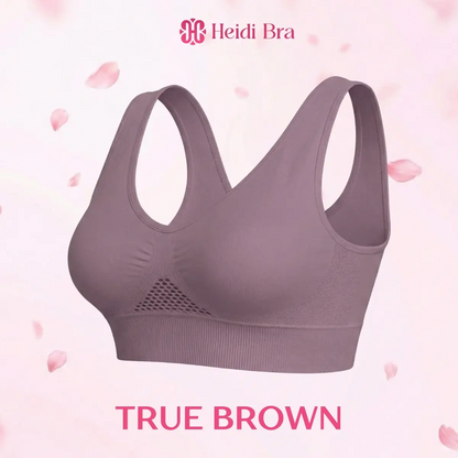 Heidi - Pure Cotton Buttonless Lifting Bra