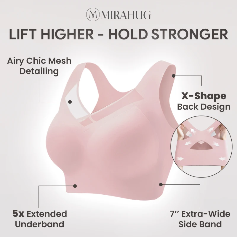 MiraHug - Posture Support Wireless Bra
