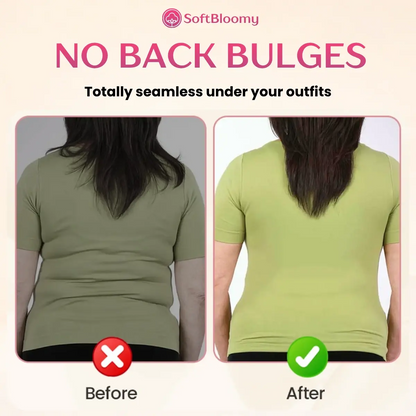 Soft Bloomy - Front-Closure Cotton Shaping Bra for Seniors