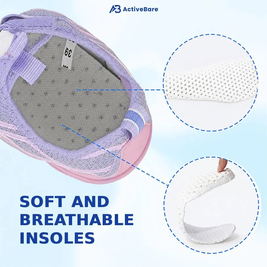 ActiveBare - Waterproof Wide Toe Box Barefoot Shoes for Seniors