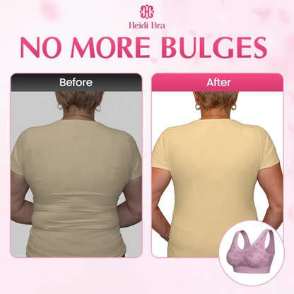 Heidi - Pure Cotton Buttonless Lifting Bra