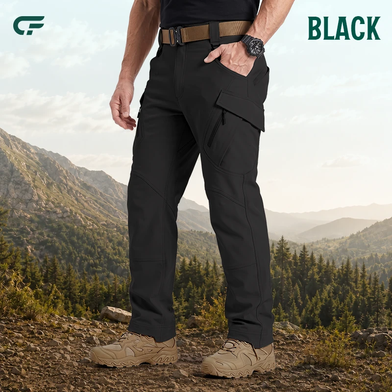 FlexCamo - Men's 9-Pocket Straight-Fit Tactical Waterproof Pants
