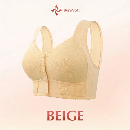 AuraSoft - Front-Closure Breathable Bra for Seniors