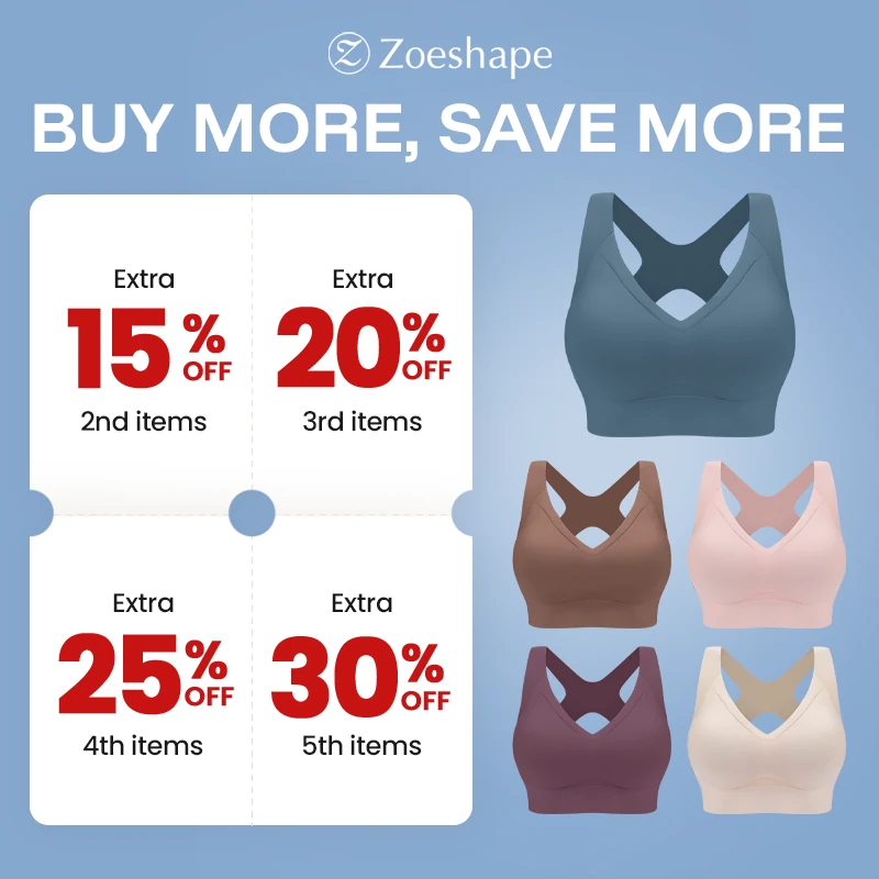 ZoeShape - Women's Seamless Shaping & Lifting Bra