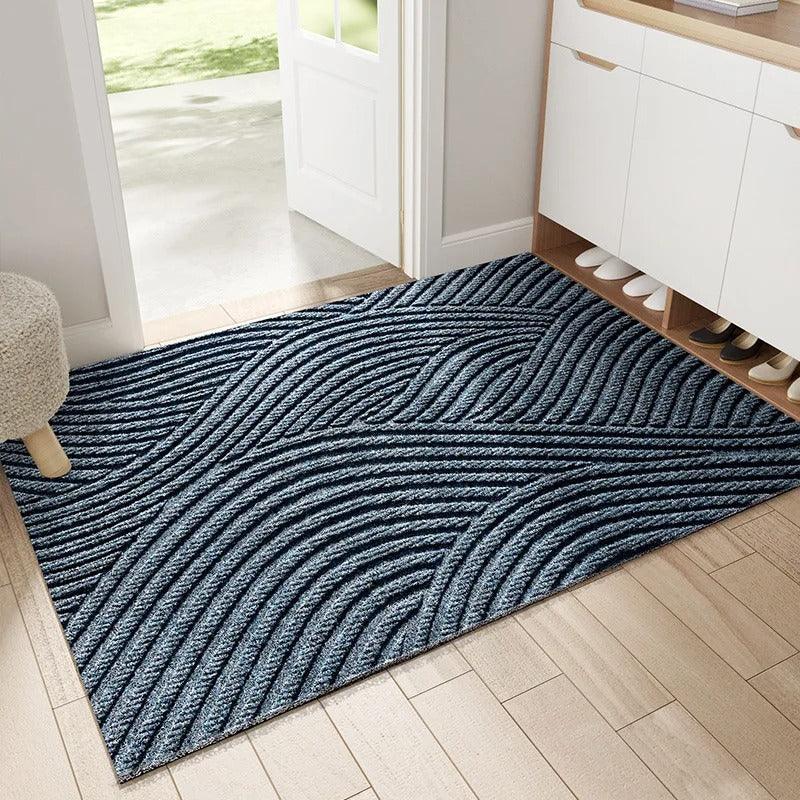 All-Weather Gripping Entry Mat, Traps Dirt