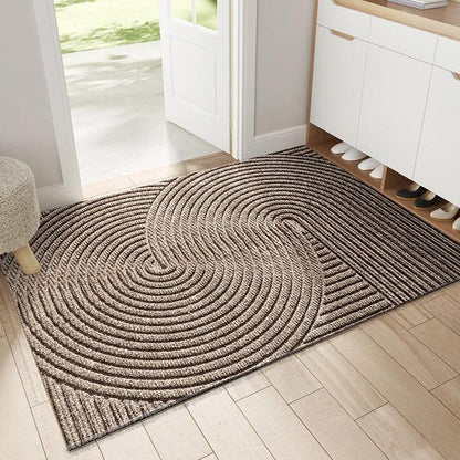 All-Weather Gripping Entry Mat, Traps Dirt