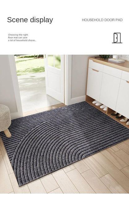 All-Weather Gripping Entry Mat, Traps Dirt
