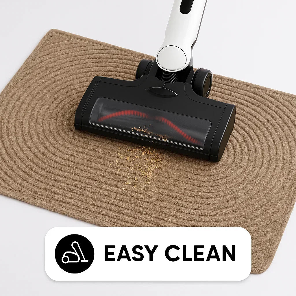All-Weather Gripping Entry Mat, Traps Dirt
