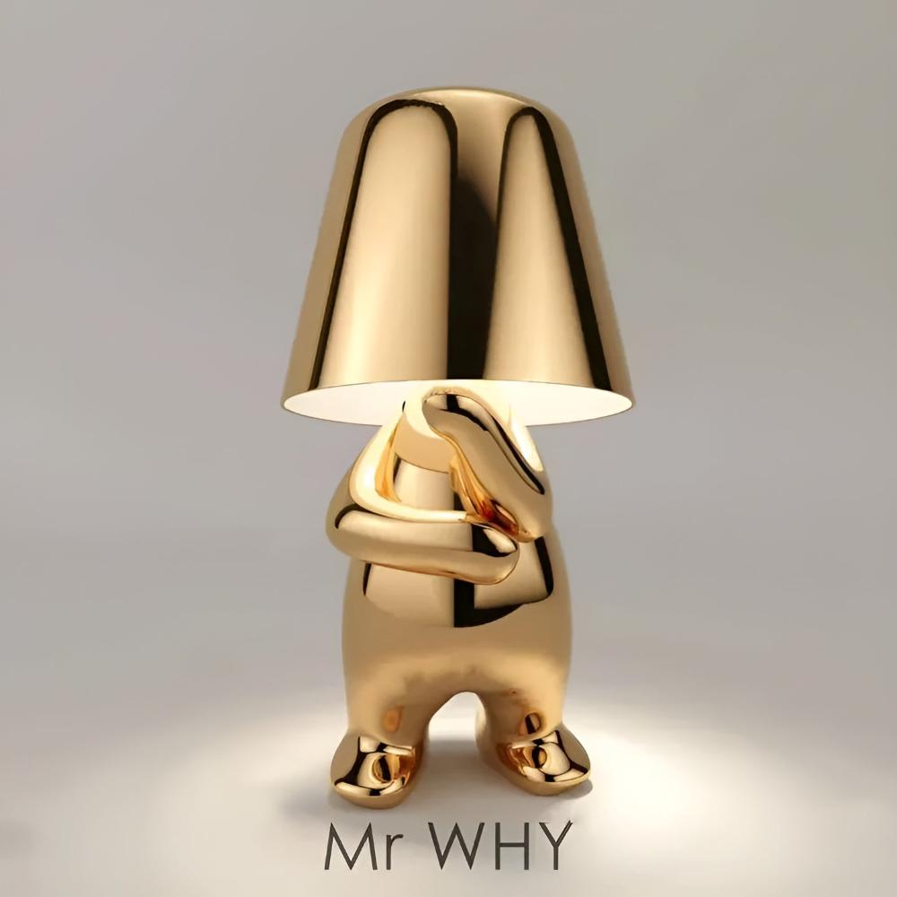 Artistic Sitting Figure Lamp