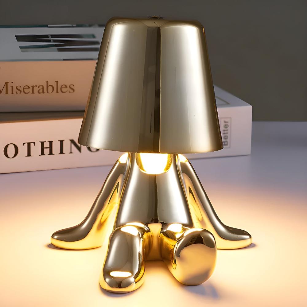 Artistic Sitting Figure Lamp