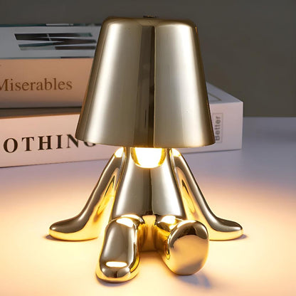 Artistic Sitting Figure Lamp