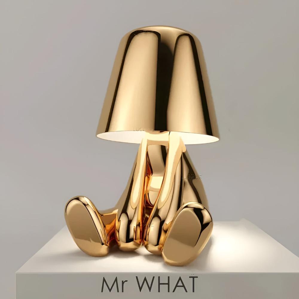 Artistic Sitting Figure Lamp