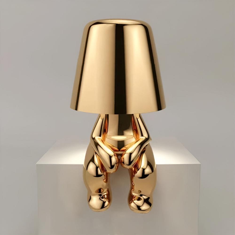 Artistic Sitting Figure Lamp