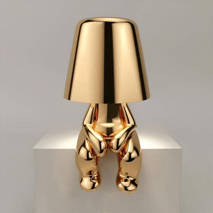 Artistic Sitting Figure Lamp