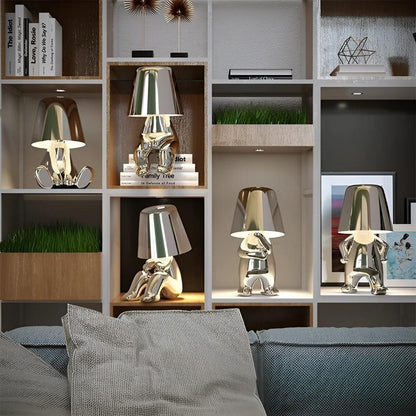 Artistic Sitting Figure Lamp
