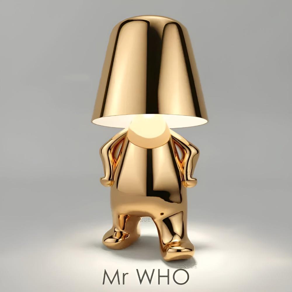 Artistic Sitting Figure Lamp