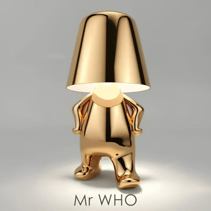 Artistic Sitting Figure Lamp