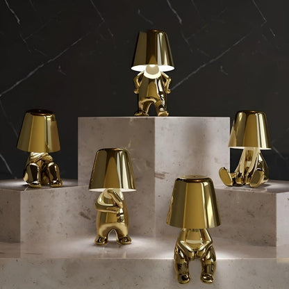 Artistic Sitting Figure Lamp