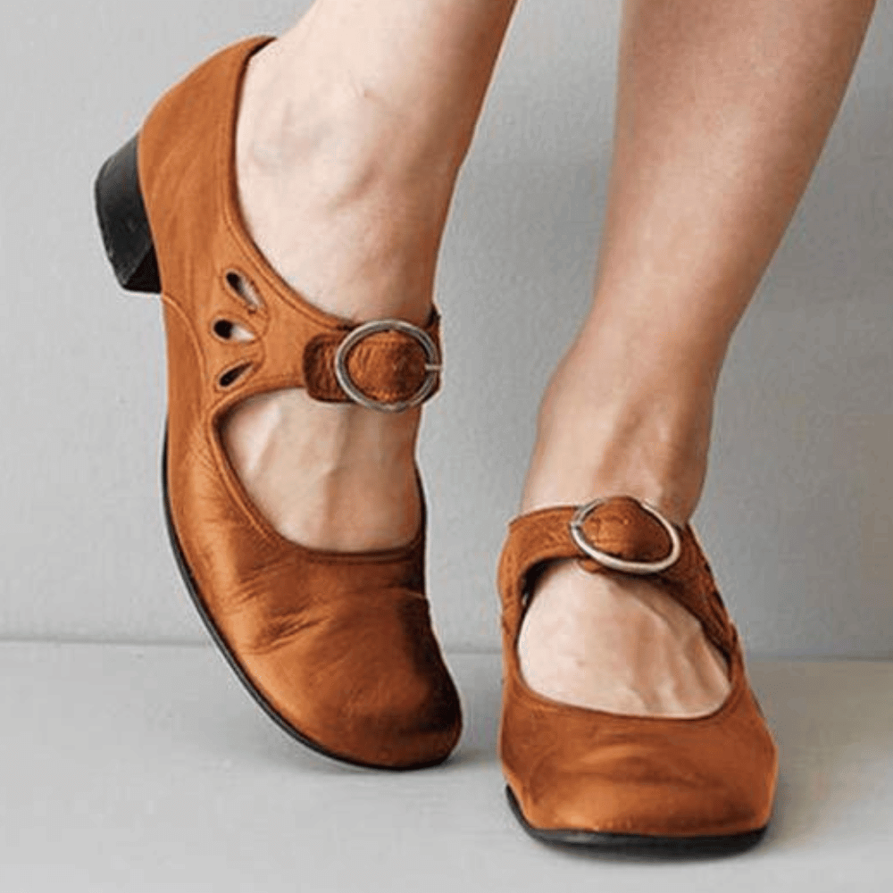 Elegant Comfort Mary Jane Sandals