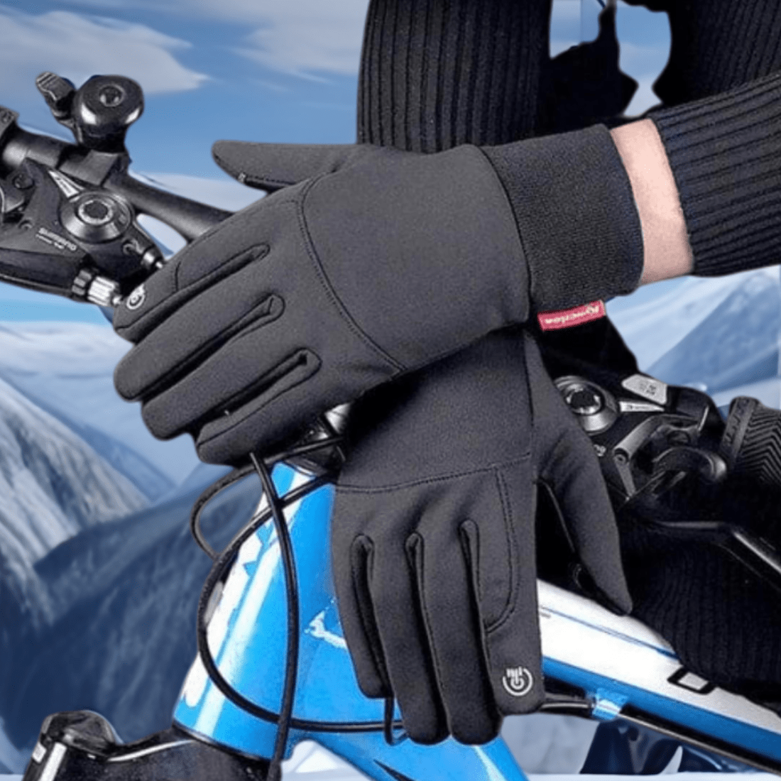 Heated Winter Gloves - Touchscreen, Waterproof, Breathable