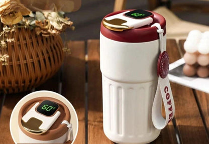 Digital Temperature Display Thermos Bottle