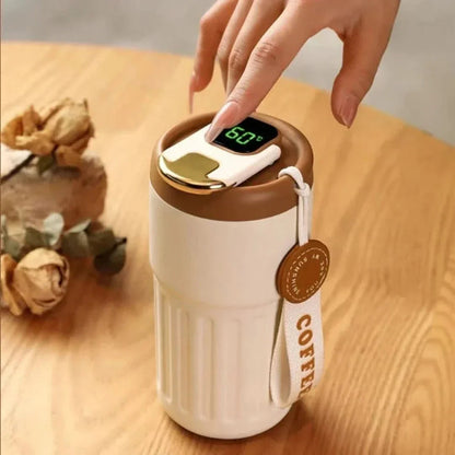 Digital Temperature Display Thermos Bottle