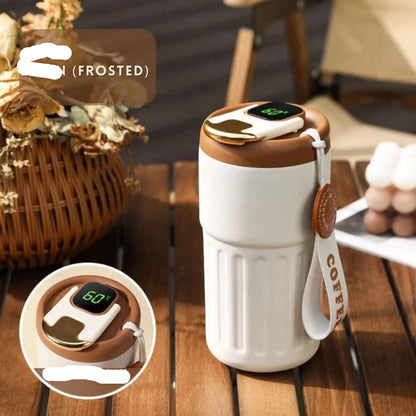 Digital Temperature Display Thermos Bottle