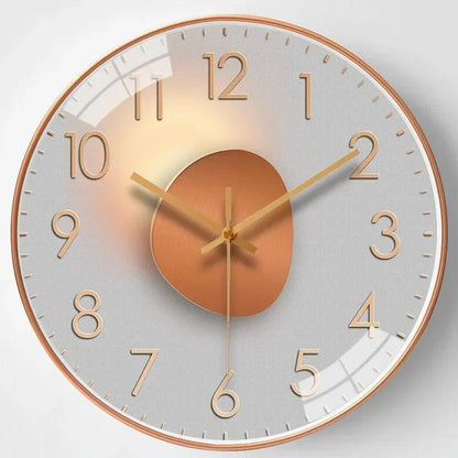 TICKLESS – Silent wall clock with minimalist dial and elegant finish