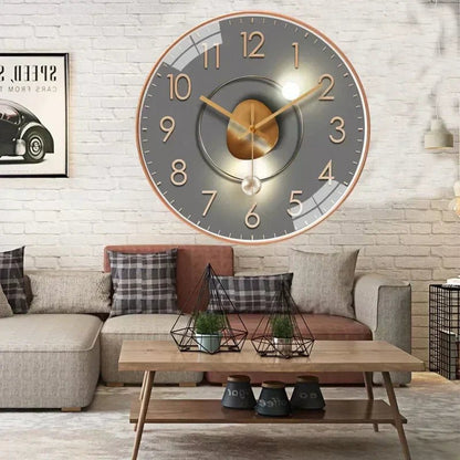TICKLESS – Silent wall clock with minimalist dial and elegant finish