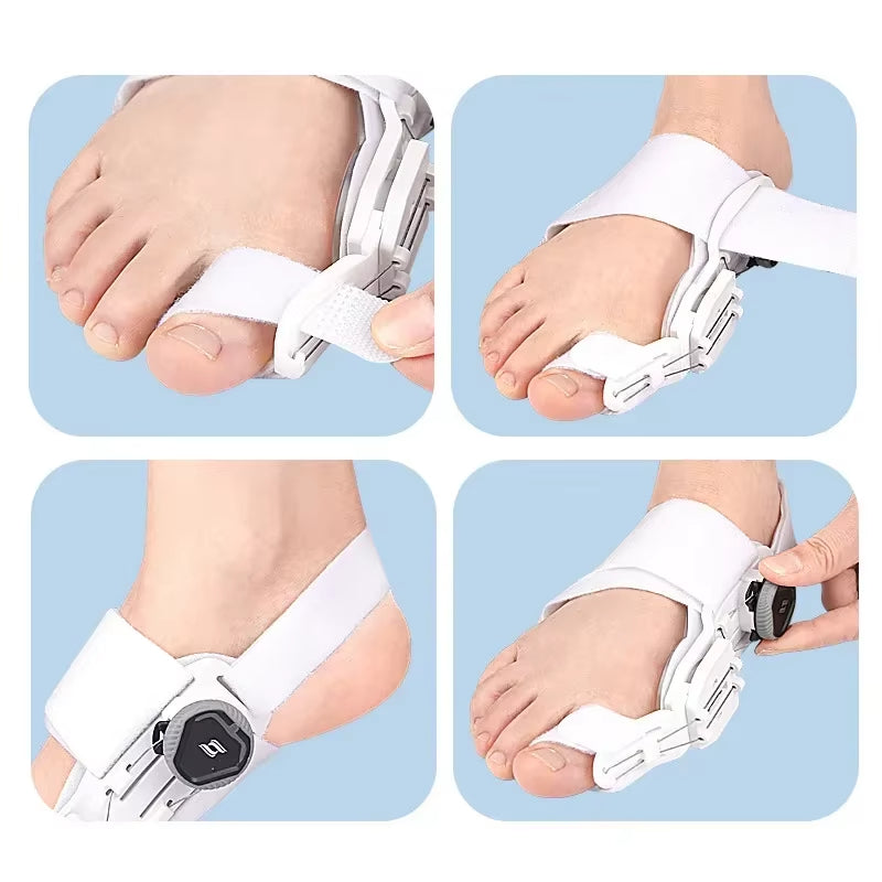 Adjustable Big Toe Straightener Brace for Hallux Valgus