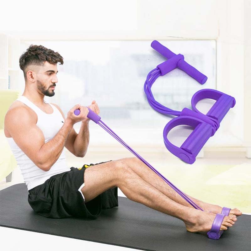 Training Rope with Foot Pedals