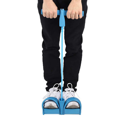 Training Rope with Foot Pedals