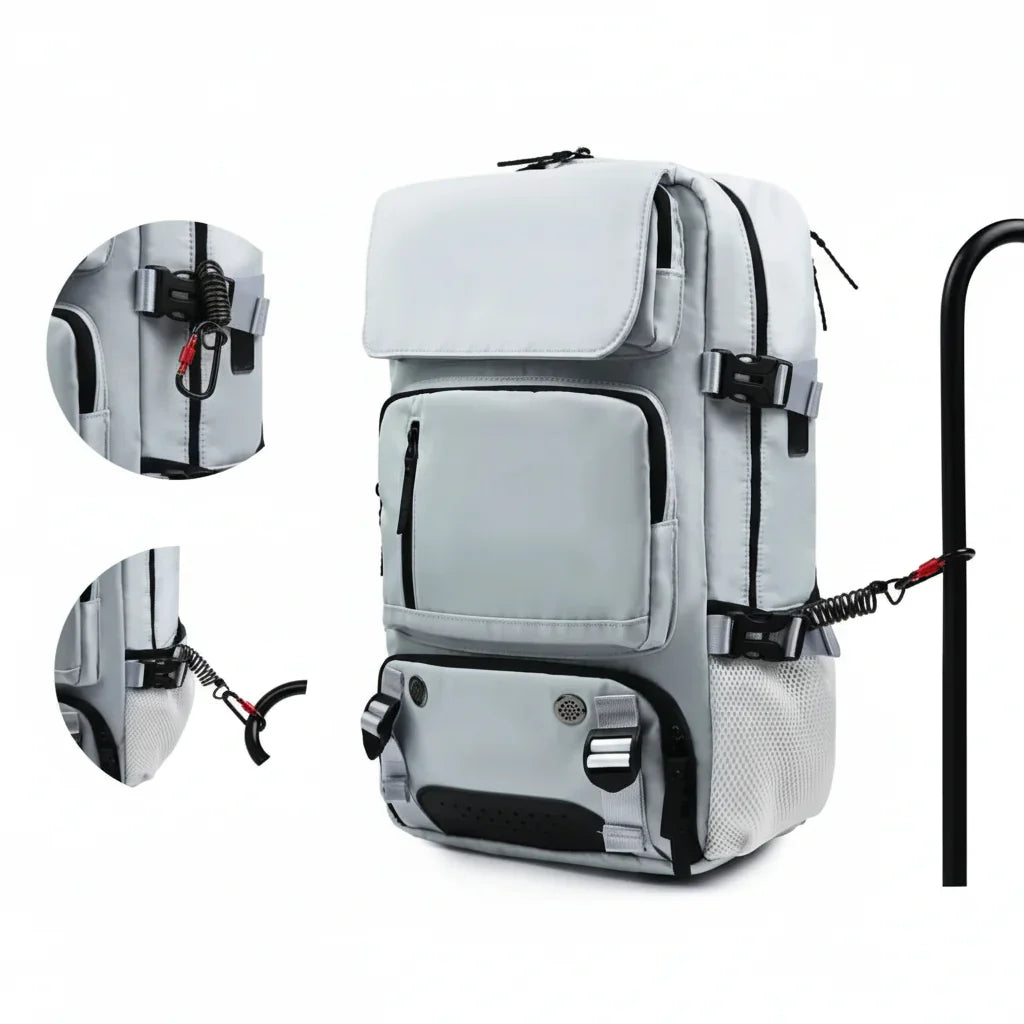 TRAVELMAX Large Waterproof Backpack with USB